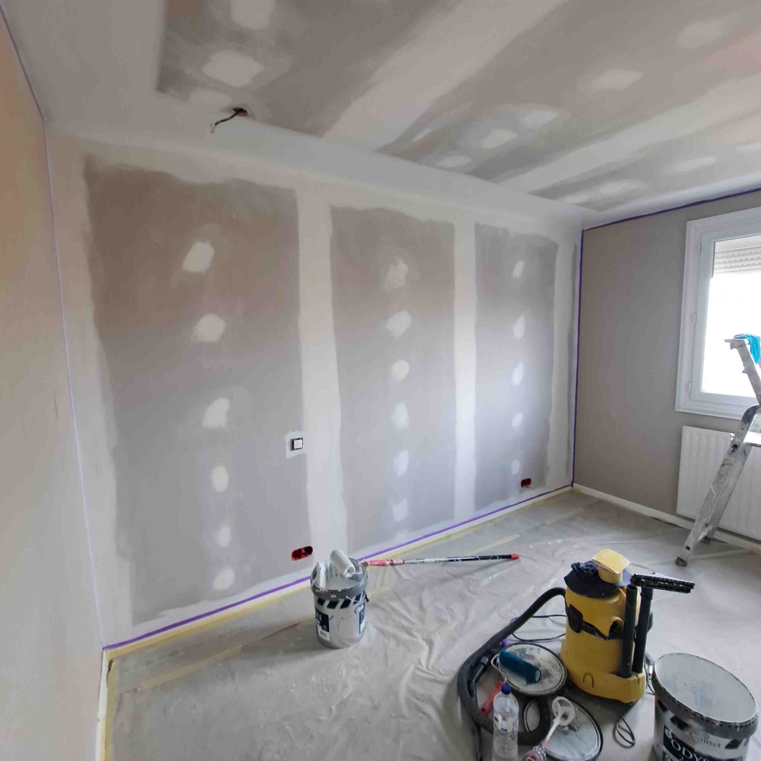 Pose de plâtre par Peint & Deco 87